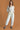 Pantalón Slouchy Largo Algodón Crema