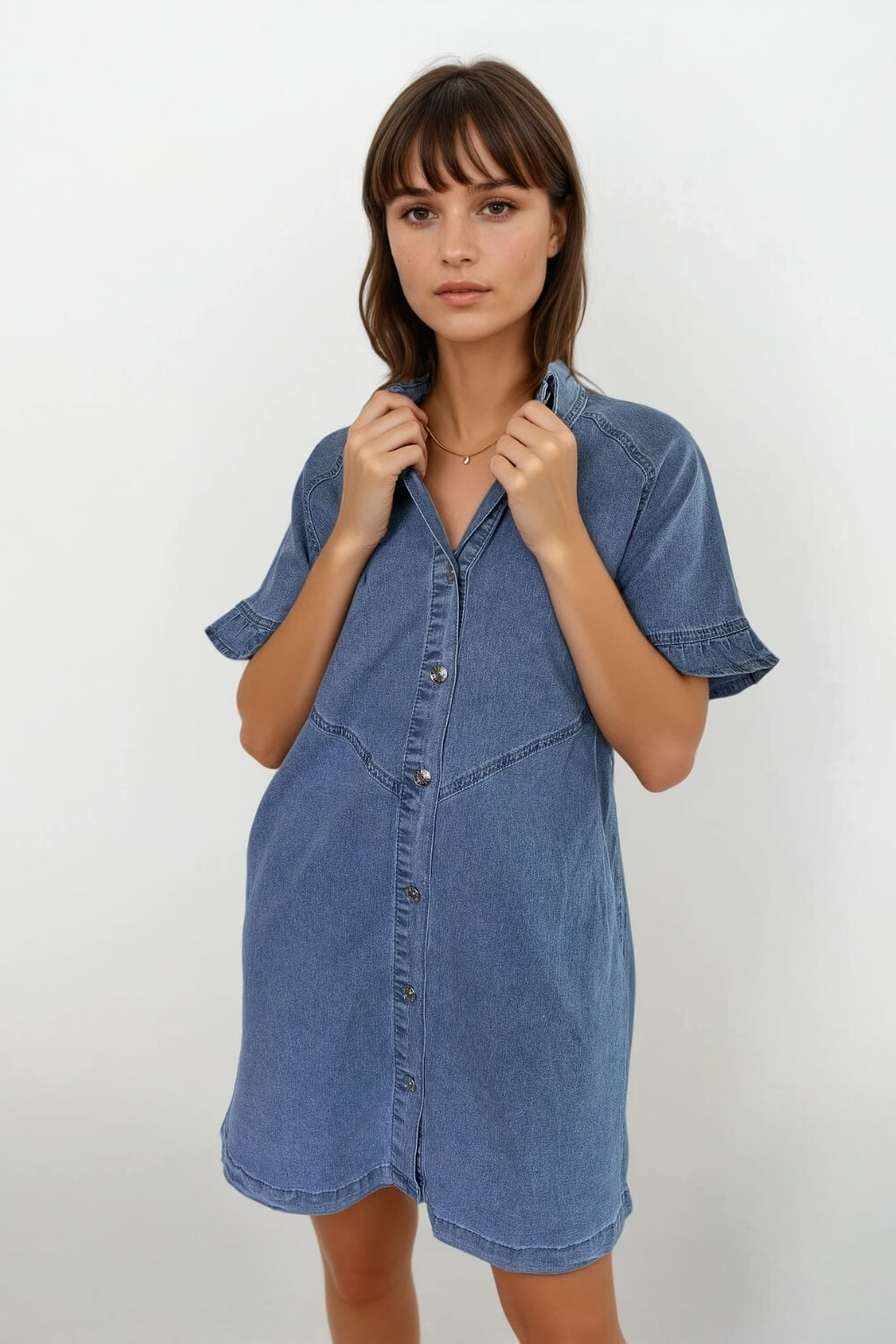 Vestido Nashville Celeste