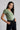 Polera Escote V Modal Verde
