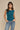 Top Escote Bote Modal Azul