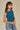 Top Escote Bote Modal Azul