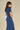 Vestido Abotonado Rib Azul