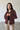 Chaqueta Bruna Borgoña