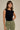 Top Escote Bote Modal Negro