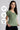 Polera Escote V Modal Verde