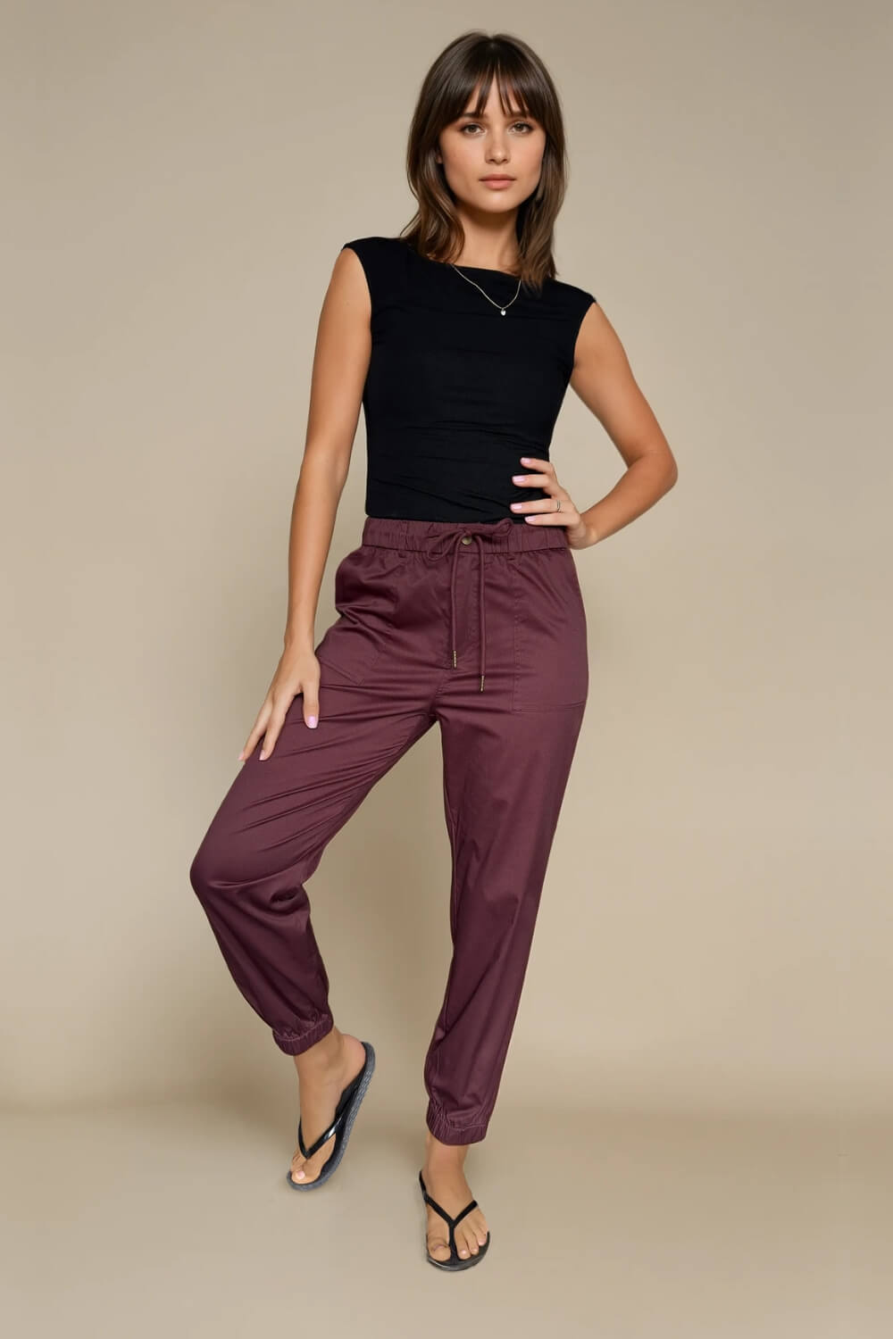 Pantalón Santiago Burdeo