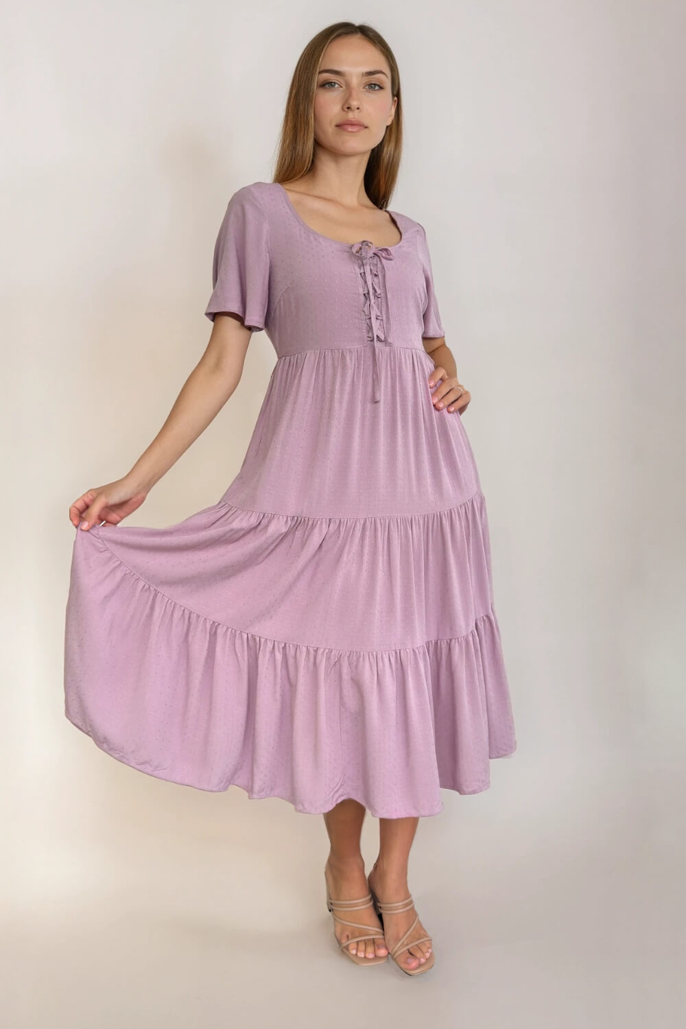 Vestido Isabella Lavanda