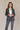 Blazer Tweed de Lana Gris