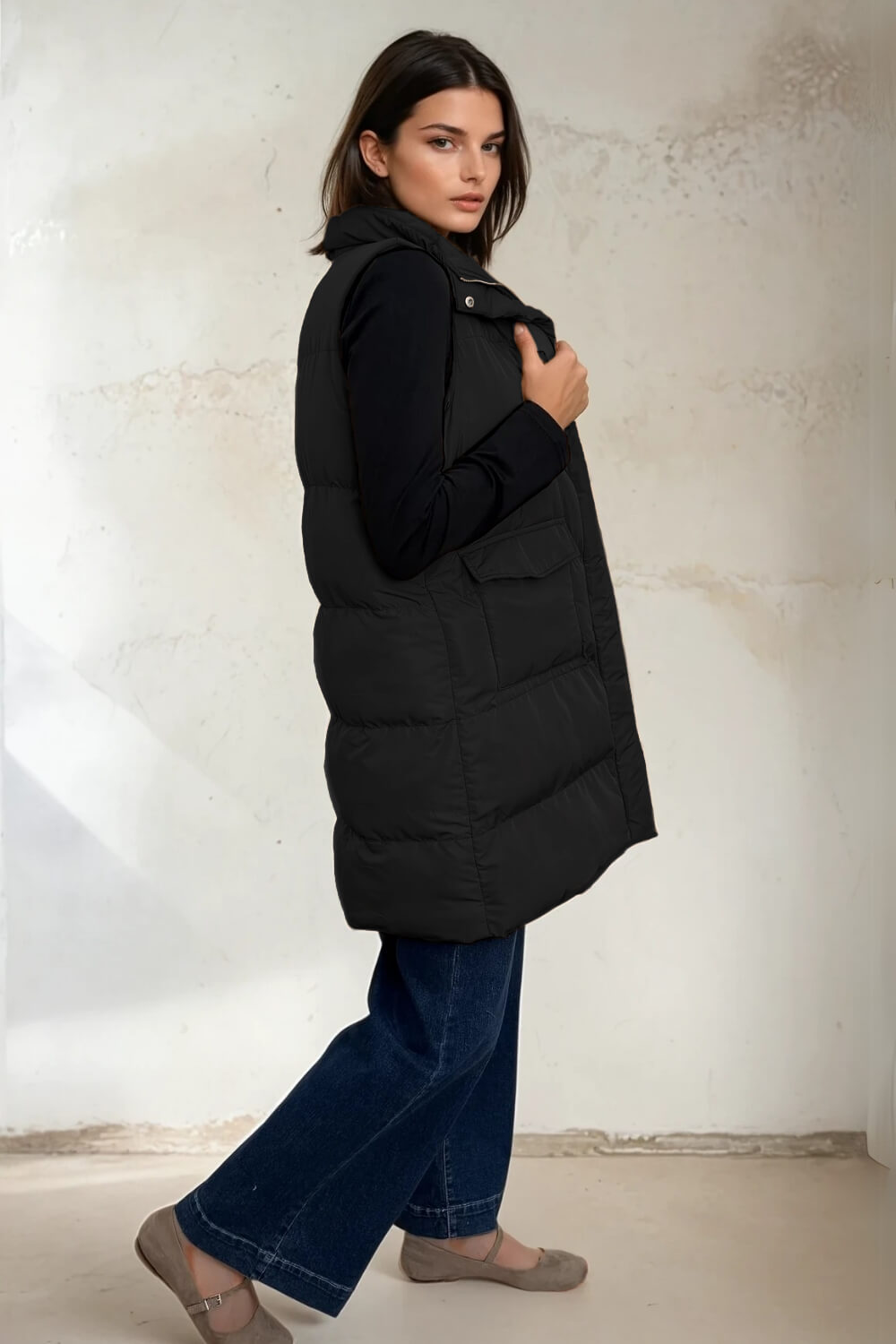 Parka Sin Mangas Puffa