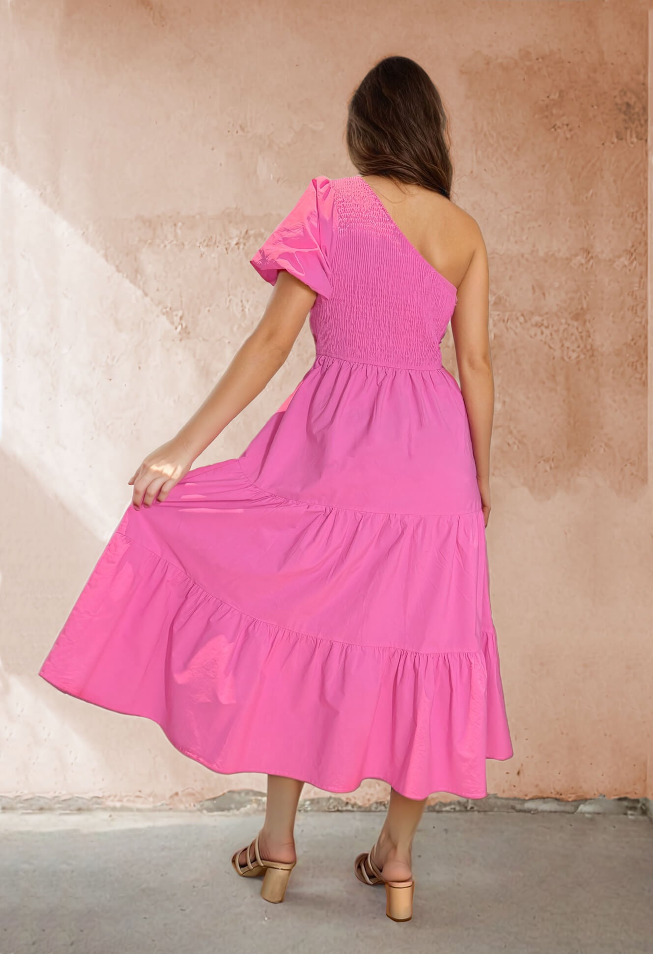 Vestido Hortensia Rosa