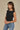 Top Escote Bote Modal Negro