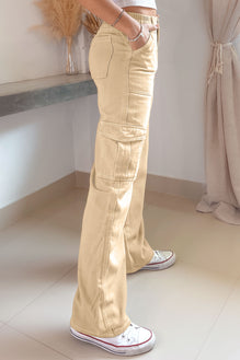 Pantalón de carga - beige - ES collection : venta de Pantalones par