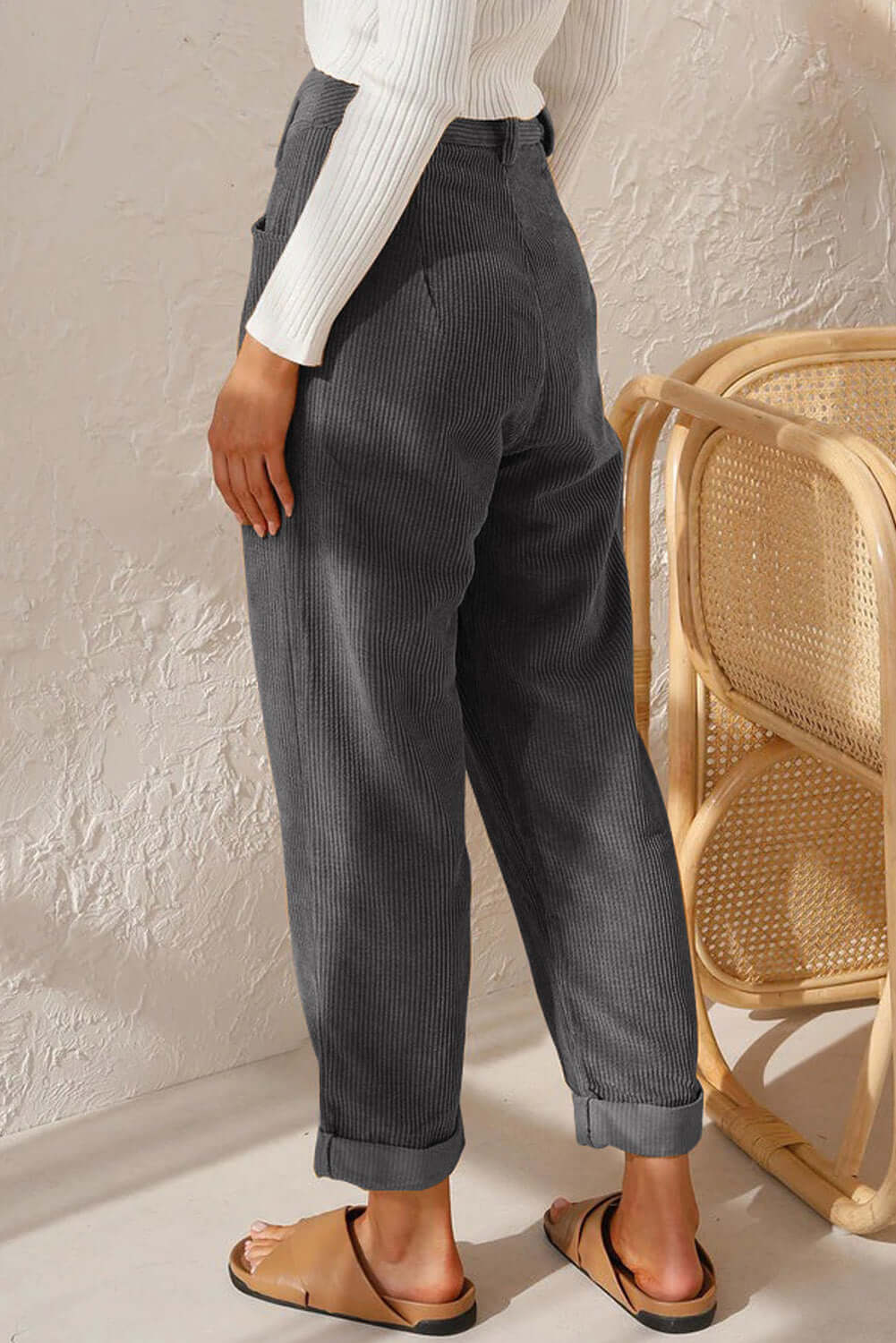 Pantalón Gatsby Gris