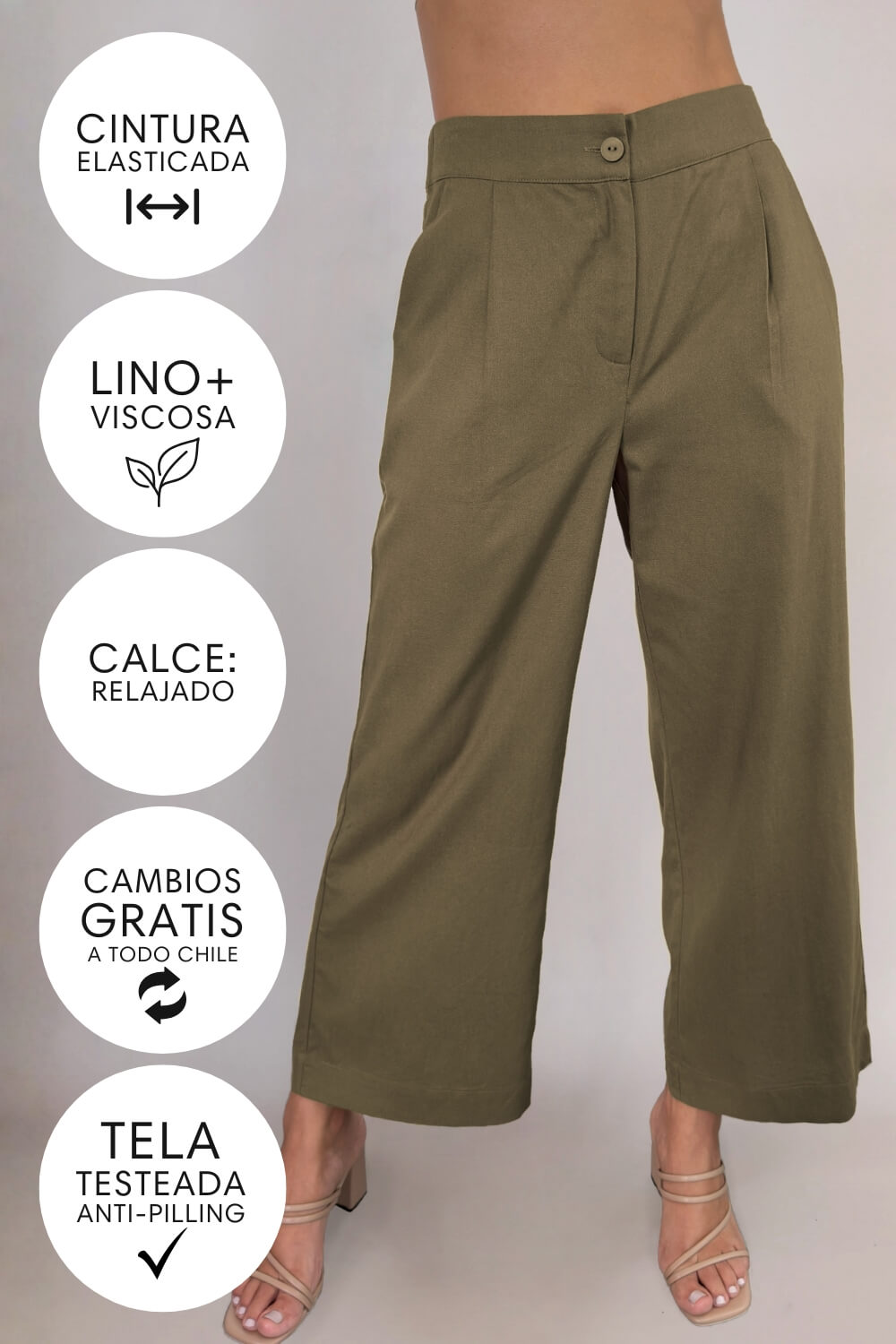 Pantalón Sabi Verde